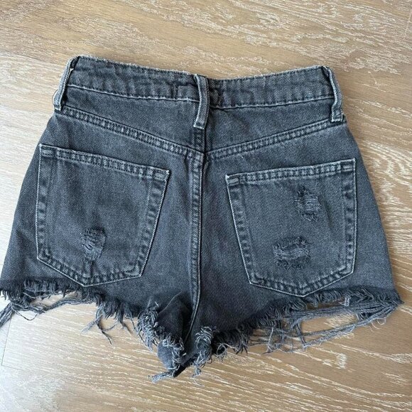 Forever 21 Black Jean Shorts - Picture 3 of 3